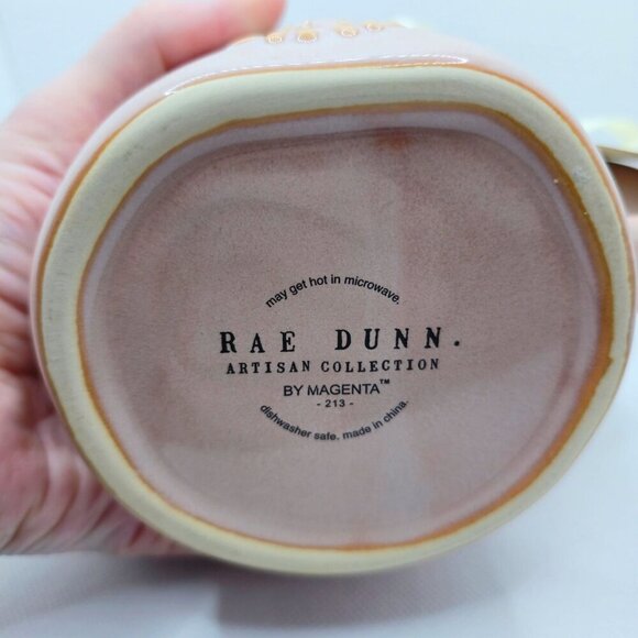 Rae Dunn ✦ A Mother’s Love Pink Ceramic Mug Candle ✦ Purification Blend 16oz NWT - Picture 6 of 9